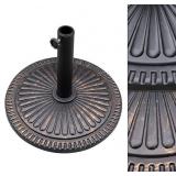 18 inch Diameter 22 lbs Resin Free Standing Umbrella Base