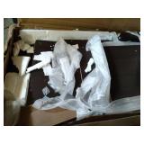 Walker Edison Wood TV Media Storage Stand for TVs up to 78" - Espresso