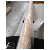 Coolaroo Roller Shade Cordless Light Filtering Fabric Exterior, Walnut, 120 in. x 96 in.