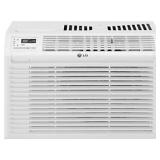 LG 6,000 BTU 115V Window Air Conditioner with Remote Control, White