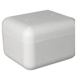 Lavex Packaging Insulated Foam Cooler (7 5/8" x 5 3/4" x 4 3/8") - 1 1/2" Thick