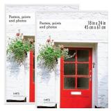 MCS 18x24 Inch Elite Poster Frame 2pk, White, 65671