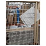 North States NS4615 Wide Wire Mesh Gate