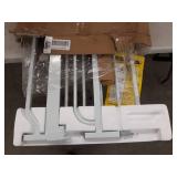 Regalo Easy Step Extra Tall Walk Thru Baby Gate, Includes 4-Inch Extension Kit, 4 Pack of Pressure Mount Kit and 4 Pack Wall Cups and Mounting Kit