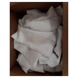 No. 918 Montego Casual Textured Grommet Curtain Panel, 48" x 108", White