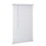 LOTUS & WINDOWARE 1" Cordless Vinyl Mini Blind, 22.5" x 36", White