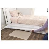 Regalo Hideaway 54-Inch Extra Long Bed Rail Guard, with Reinforced Anchor Safety System