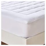oaskys King Mattress Pad Cover Cooling Mattress Topper Pillow Top Cotton Top with Down Alternative Fill (8-21 Fitted Deep Pocket King Size)