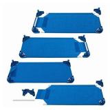Angeles - AFB5753 Value Line Standard Cots - 4 Pack - Unassembled, Blue