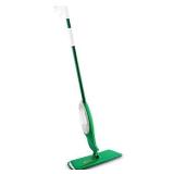 Libman Freedom Kit Spray Mop, Includes 2 Microfiber Refill Pads, Green, White