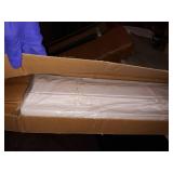 2" Cordless Faux Wood Blind 49.5" W x 60" H, Inside Mount