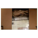 Beatrice Home Fashions Medallion Chenille, Twin, White