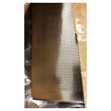 Mind Reader 3 Drawer Rolling Storage Cart and Organizer, Silver with Black Drawers