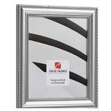 Craig Frames Victoria, Ornate Silver Picture Frame, 24 x 36 Inch