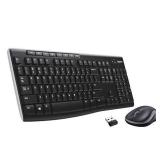 Logitech MK270 Wireless Keyboard and Mouse Combo - Keyboard and Mouse Included, Long Battery Life
