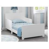 Delta Children MySize Toddler Bed, Bianca White, 55.75x30.25x23.5 Inch (Pack of 1)