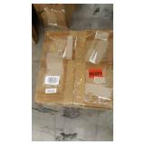 KATDANS Bar Stools Set of 2-Swivel Bar Stools - 24" to 30" Seat Height Counter Stools - Leather Padded Seat - Retro Steel Finish, KS903P