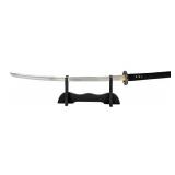 Vulcan Gear Traditional Japanese Handmade Sharp Katana Samurai Sword with Scabbard (Samurai Tsuba)