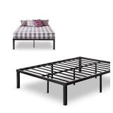 Zinus Luis Quick Lock 16 Inch Metal Platform Bed Frame / Mattress Foundation / No Box Spring Needed, Queen
