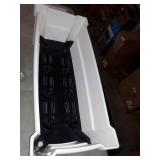 Exaco 1.416 White Calypso Planter with Trellis