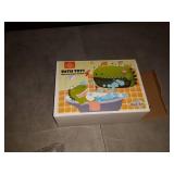 Lehoo Castle Bath Toys,Toddler Bath Bubble Machine Bathtub Toy Dinosaur,250ML Capacity,12 Childrens Songs, Bathtime Shower Bath Wall Toy Bubble Maker, Gift for Kids