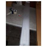 Lithonia Lighting 3348 Lighting Two-Light Fluorescent Ceiling Fixture, White,4-feet