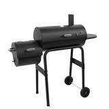 Char-Broil 12201570-A1 American Gourmet Offset Smoker, Black,Standard