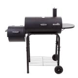 Char-Broil 12201570-A1 American Gourmet Offset Smoker, Black,Standard