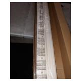 Zinus Annemarie Solid Wood Bed Support Slats / Fabric-Covered / Bunkie Board, Full