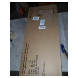 TQVAI Wood Wall Mounted Wine Rack with with Glass Holder and Acrylic Window for Wine Lover, Wine Cellar, Walnut Gray/Retro Grey