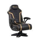 X Rocker, 5152301, Trident Pedestal 4.1 Wireless, 28 x 25 x 40, Black/Gold