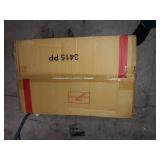 Roundhill Furniture Moniys Wood Moniya Makeup Vanity Table and Stool Set, Purple