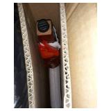 HomePop Parsons Leatherette Counter Height Chair 24-Inch, Black Faux Leather