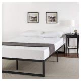 Zinus Abel 14 Inch Metal Platform Bed Frame / Mattress Foundation / No Box Spring Needed / Steel Slat Support / Easy Quick Lock Assembly, King
