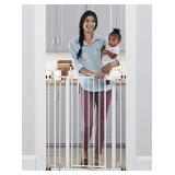 Regalo Easy Step Extra Tall Walk Thru Baby Gate, Includes 4-Inch Extension Kit, 4 Pack of Pressure Mount Kit and 4 Pack Wall Cups and Mounting Kit