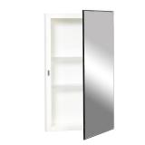 Zenith Frameless Beveled Prism-Cut Medicine Cabinet, 16" x 26"