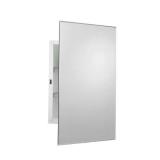 Zenith Frameless Beveled Prism-Cut Medicine Cabinet, 16" x 26"