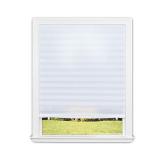 Redi Shade 3405191 Original Light Filtering Fabric White, 48 in x 72 in Pleated Window Shade