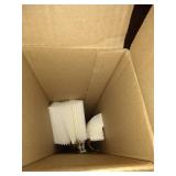 Redi Shade 3405191 Original Light Filtering Fabric White, 48 in x 72 in Pleated Window Shade