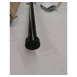 Serena Adjustable 48"-86" Curtain Rod with Cap Finials Serena Adjustable 48"-86" Curtain Rod with Cap Finials