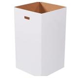 Aviditi 50 Gallon Corrugated Cardboard Trash Can and Recycling Bins Plain, 18" x 18" x 36", White, Reuseable and Disposeable Garbage Container for Parties and Outdoor Events, 10 Pack Aviditi 50 Gallon Corrugated Cardboard Trash Can and Recycling Bins Plain, 18" x 18" x 36", White, Reuseable and Disposeable Garbage Container for Parties and Outdoor Events, 10 Pack
