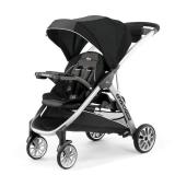 Chicco BravoFor2 Standing/Sitting Double Stroller, Iron Chicco BravoFor2 Standing/Sitting Double Stroller, Iron