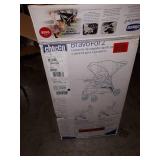 Chicco BravoFor2 Standing/Sitting Double Stroller, Iron Chicco BravoFor2 Standing/Sitting Double Stroller, Iron