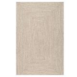 Lefebvre Casual Braided Tan 5 ft. x 8 ft. Indoor/Outdoor Area Rug Lefebvre Casual Braided Tan 5 ft. x 8 ft. Indoor/Outdoor Area Rug
