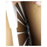 Munchkin Easy Close Pressure Mounted Baby Gate for Stairs, Hallways and Doors, Walk Through with Door, Metal, White Munchkin Easy Close Pressure Mounted Baby Gate for Stairs, Hallways and Doors, Walk Through with Door, Metal, White