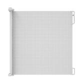Perma Extra Tall & Extra Wide Outdoor Retractable Gate, Up to 71 in. W, White Perma Extra Tall & Extra Wide Outdoor Retractable Gate, Up to 71 in. W, White