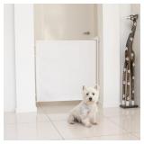Perma Extra Tall & Extra Wide Outdoor Retractable Gate, Up to 71 in. W, White Perma Extra Tall & Extra Wide Outdoor Retractable Gate, Up to 71 in. W, White