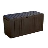 Keter Marvel Plus 71 Gallon Outdoor Storage Deck Box, Espresso Brown Keter Marvel Plus 71 Gallon Outdoor Storage Deck Box, Espresso Brown