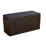 Keter Marvel Plus 71 Gallon Outdoor Storage Deck Box, Espresso Brown Keter Marvel Plus 71 Gallon Outdoor Storage Deck Box, Espresso Brown