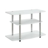 Convenience Concepts Designs2Go No Tools 3 Tier TV Stand, Multiple Colors Convenience Concepts Designs2Go No Tools 3 Tier TV Stand, Multiple Colors